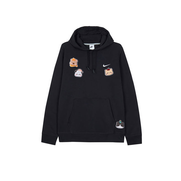 Nike Nike Sweatshirts Men's Black Hooded Moderate Other