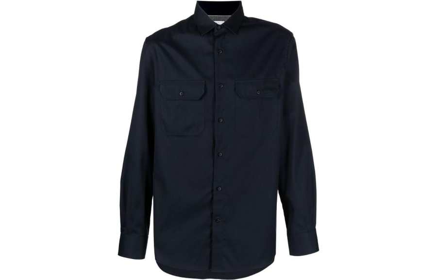 Brunello Cucinelli Spread collar Cotton Shirt