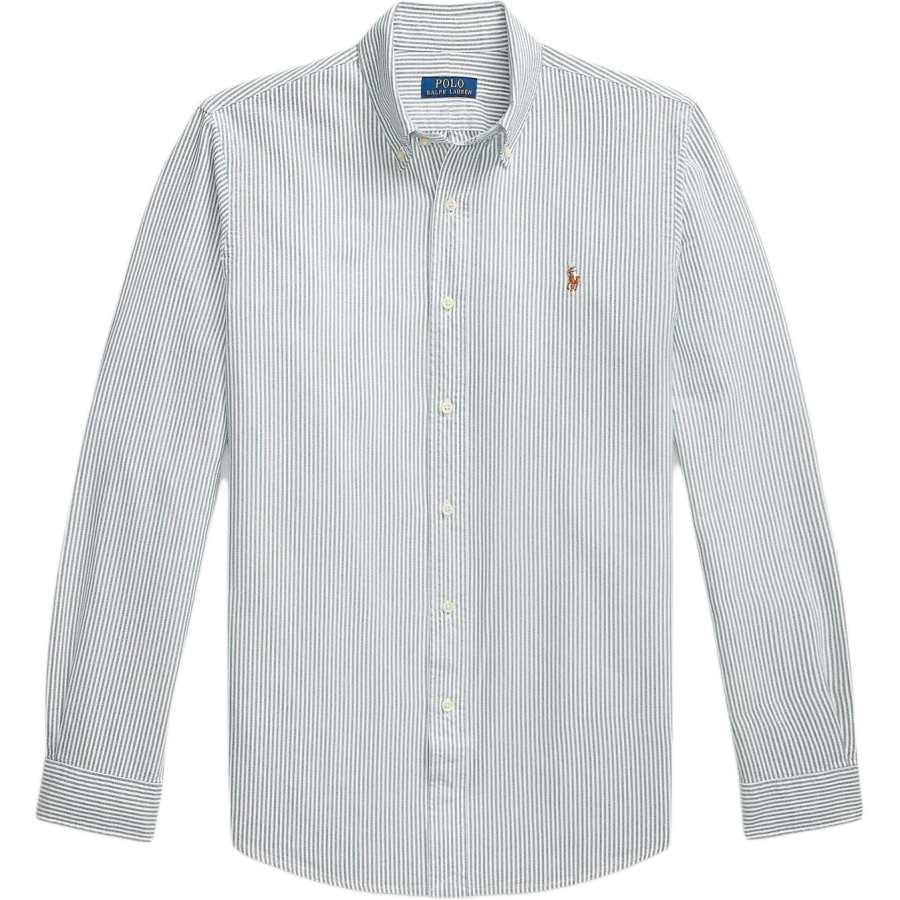 Polo Ralph Lauren Shirt Custom Men's Cyan