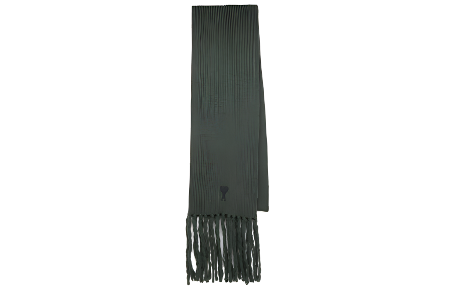 AMIPARIS AMIPARIS Knit Scarves Unisex Green