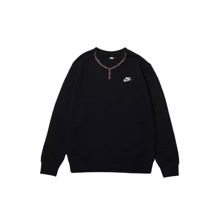 Nike Nike Sweatshirts Unisex Black Crew Neck Moderate Regular