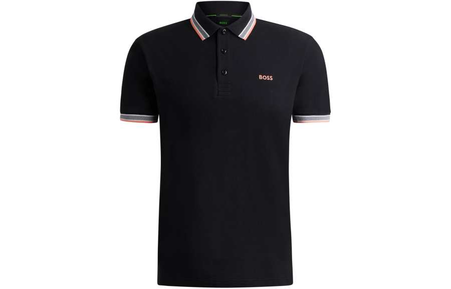 HUGO BOSS Logo-embroidered Polo Shirt