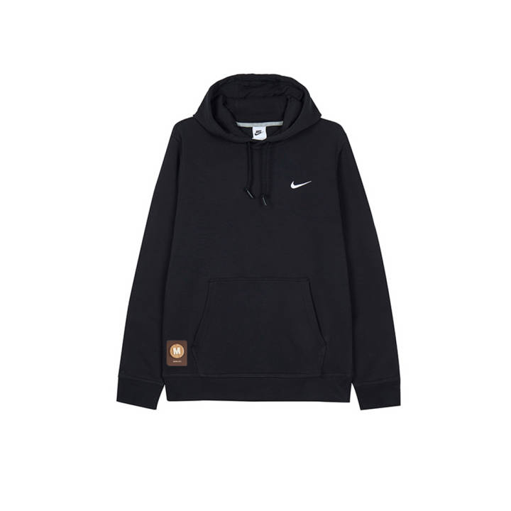 Nike Nike Sweatshirts Men's Black Hooded Moderate Regular