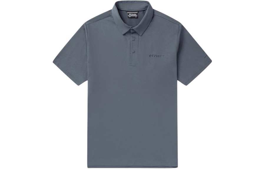 Columbia Transit Polo Shirt Men's Dark Gray