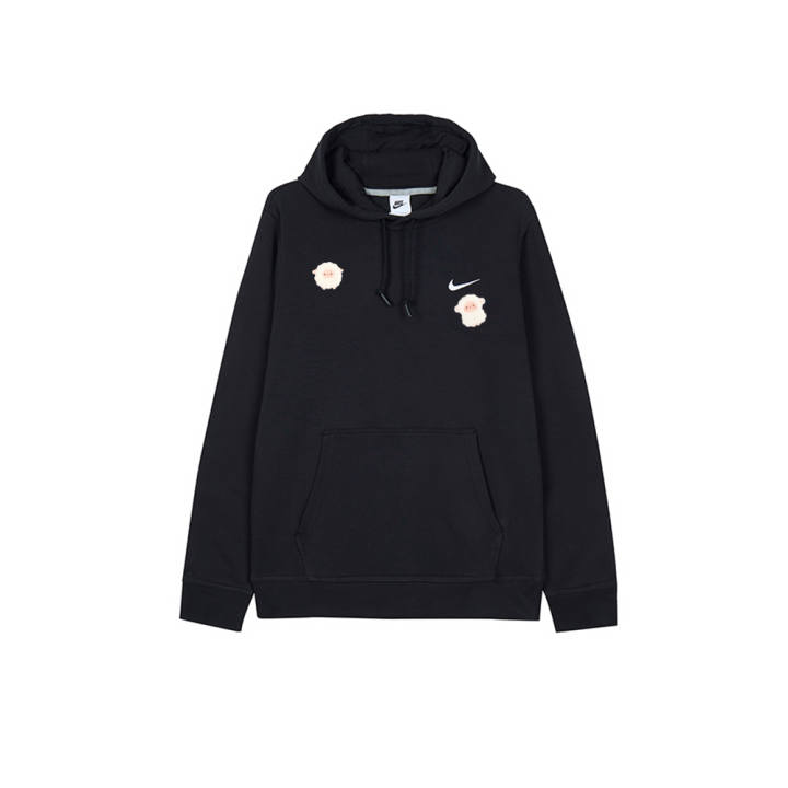 Nike Nike Sweatshirts Men's Black Hooded Moderate Regular