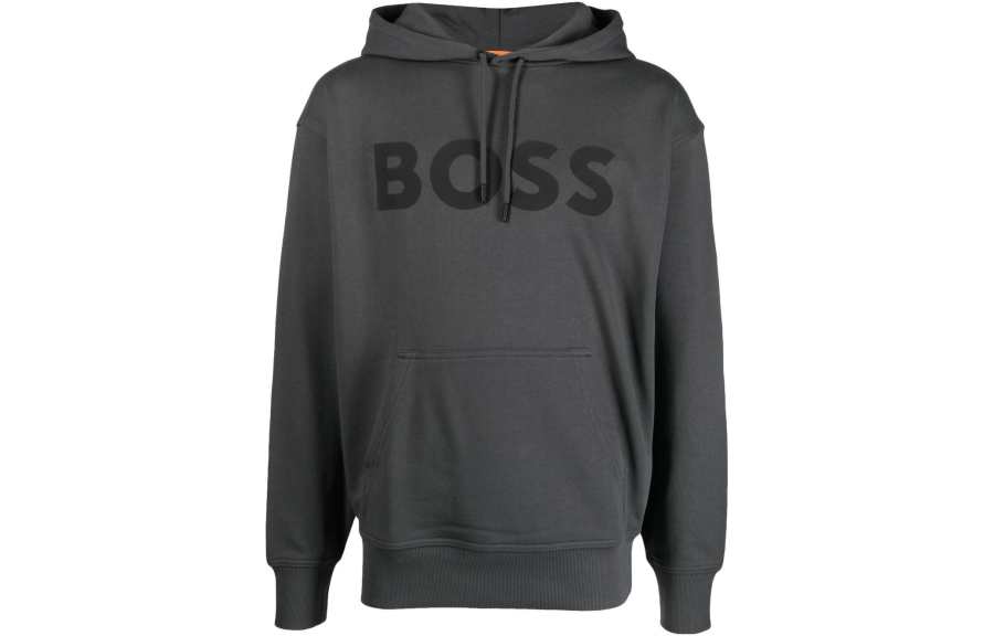 HUGO BOSS Boss Logo print Hoodie