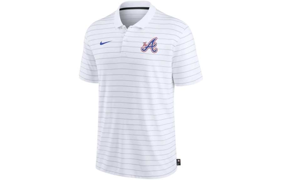 Nike Nike Atlanta Braves City Connect Victory Polo Shirt Men's White