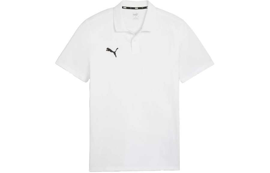 PUMA FIGC RENAISSANCE Polo Shirts Men's White Polo Collar Moderate Straight Fit