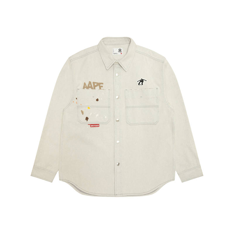 Aape Aape logo-print shirt