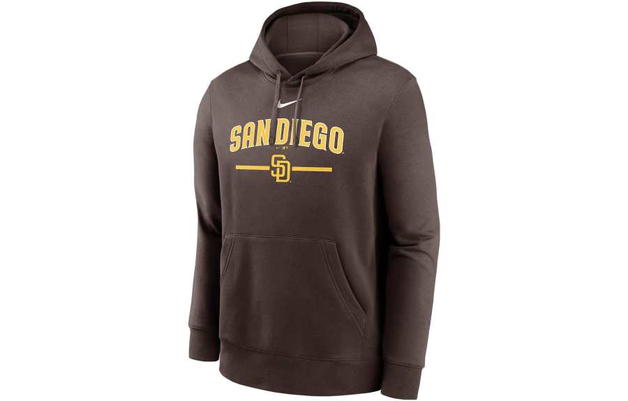 Nike Nike San Diego Padres Cooperstown Logo Club Men's Nike Mlb Pullover Hoodie