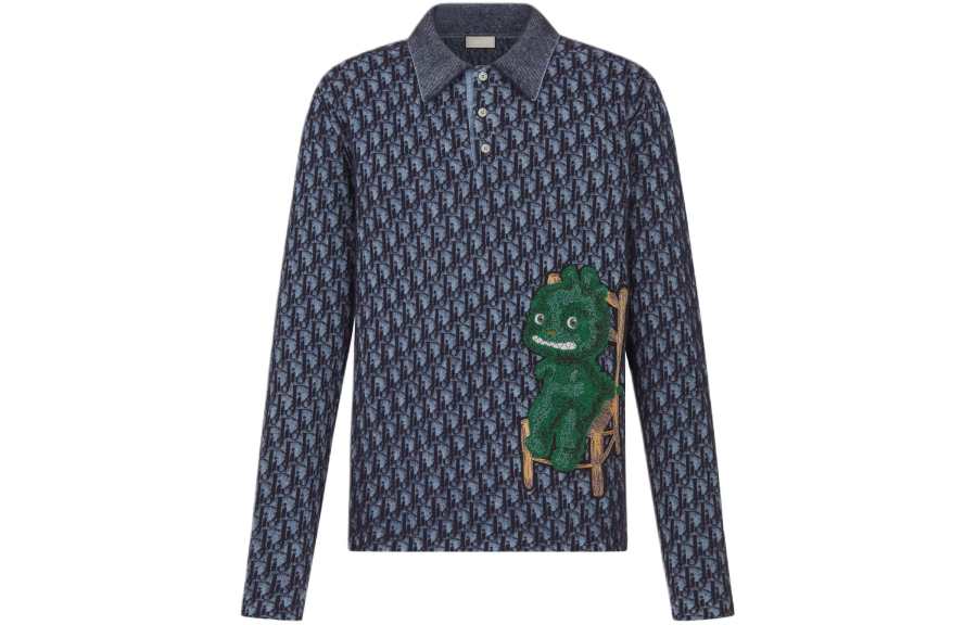 DIOR DIOR Polo Shirts Men's Polo Collar Moderate