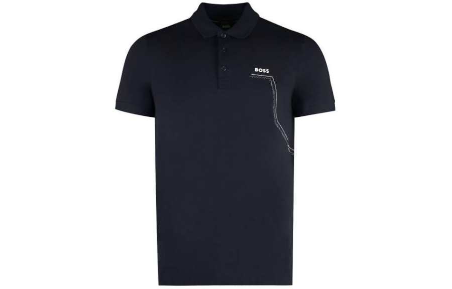HUGO BOSS Polo Shirt Men's Black