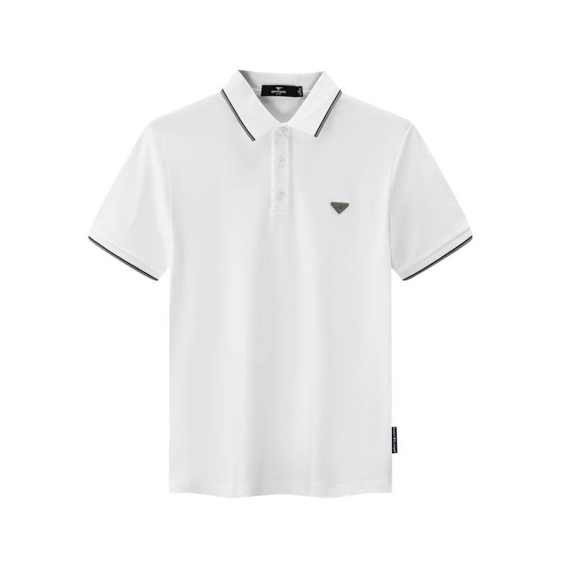SEPTWOLVES Polo Shirts Unisex Polo Collar Thin Straight Fit