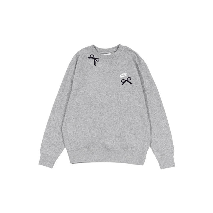 Nike Nike Sweatshirts Men's Gray Crew Neck Moderate Regular