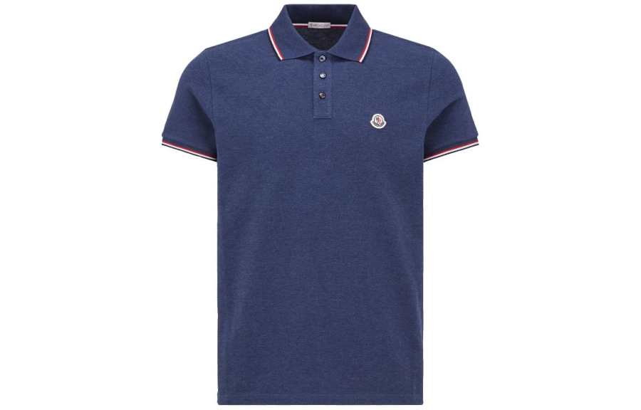 Moncler Moncler Logo Patch Polo Shirt