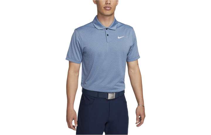 Nike Nike Dri FIT Polo Shirt Men's Marine Blue