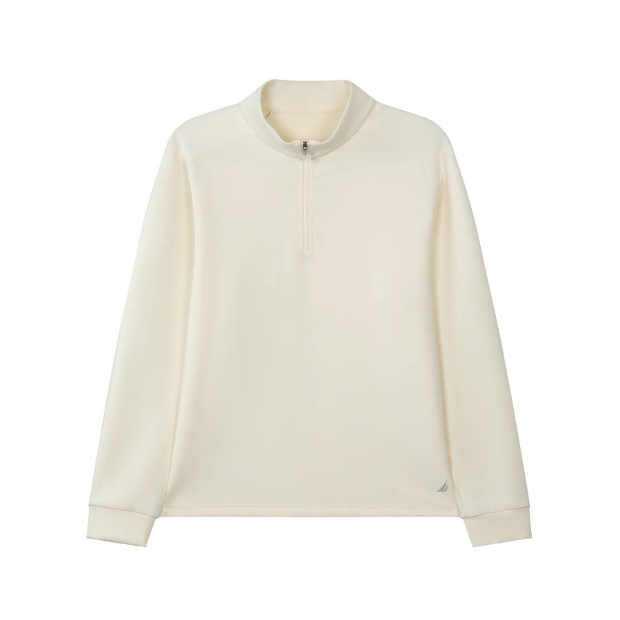 NAUTICA Sweatshirts Men's Half Open Collar Moderate