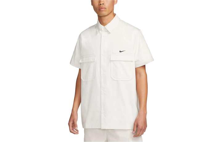 Nike Nike Shirts Men's White Square Collar Moderate Other