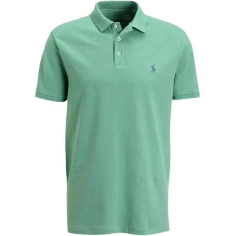 Polo Ralph Lauren Polo Shirt Custom Slim Fit Men's Green