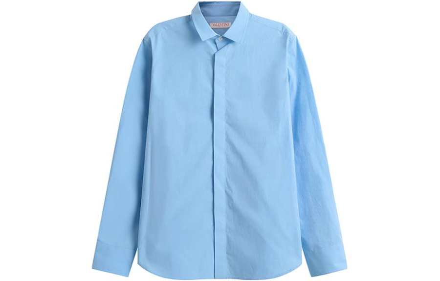 Valentino SS23 Shirt Men's Light Blue
