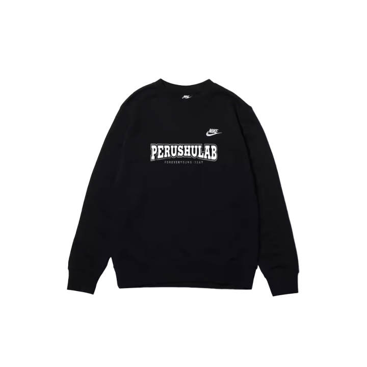 Nike Nike Sweatshirts Unisex Black Crew Neck Moderate Regular
