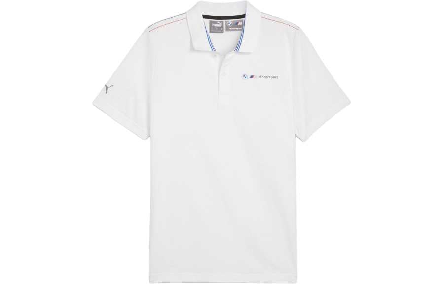 PUMA BMW M Motorsport Men's Polo Shirt Men's White