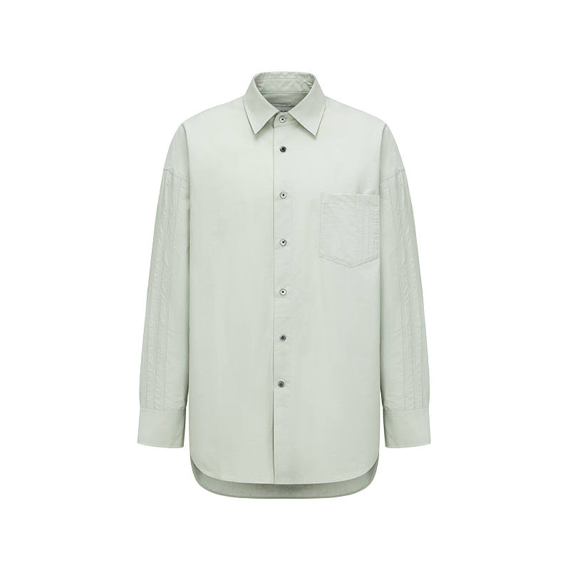 Feng Chen Wang Feng Chen Wang pleated shirt