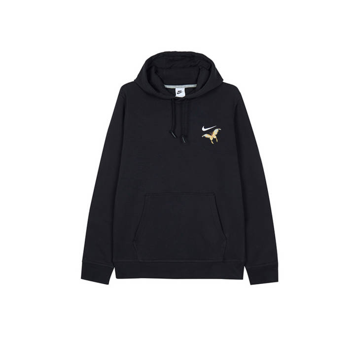 Nike Nike Sweatshirts Men's Black Hooded Moderate Regular