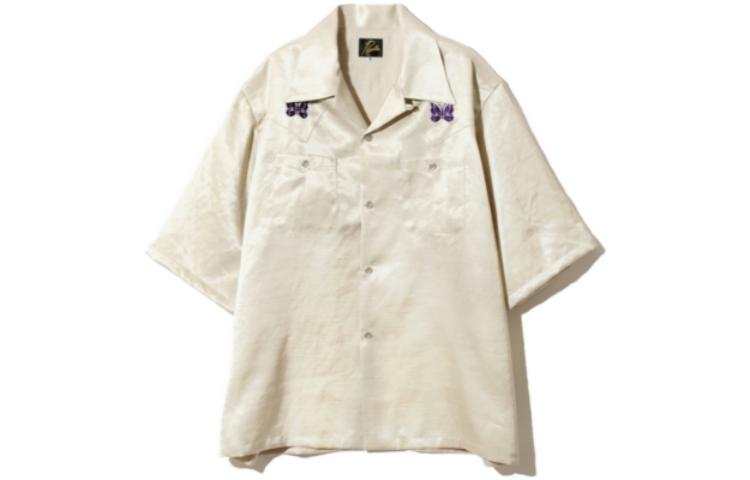 Needles Needles Shirts Men's Umber Lapel Moderate Other
