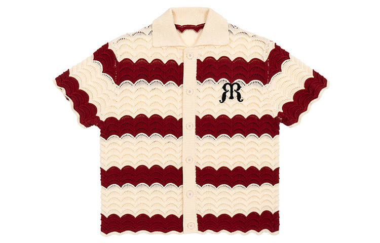 EMPTY REFERENCE Shirt Unisex Beige Red