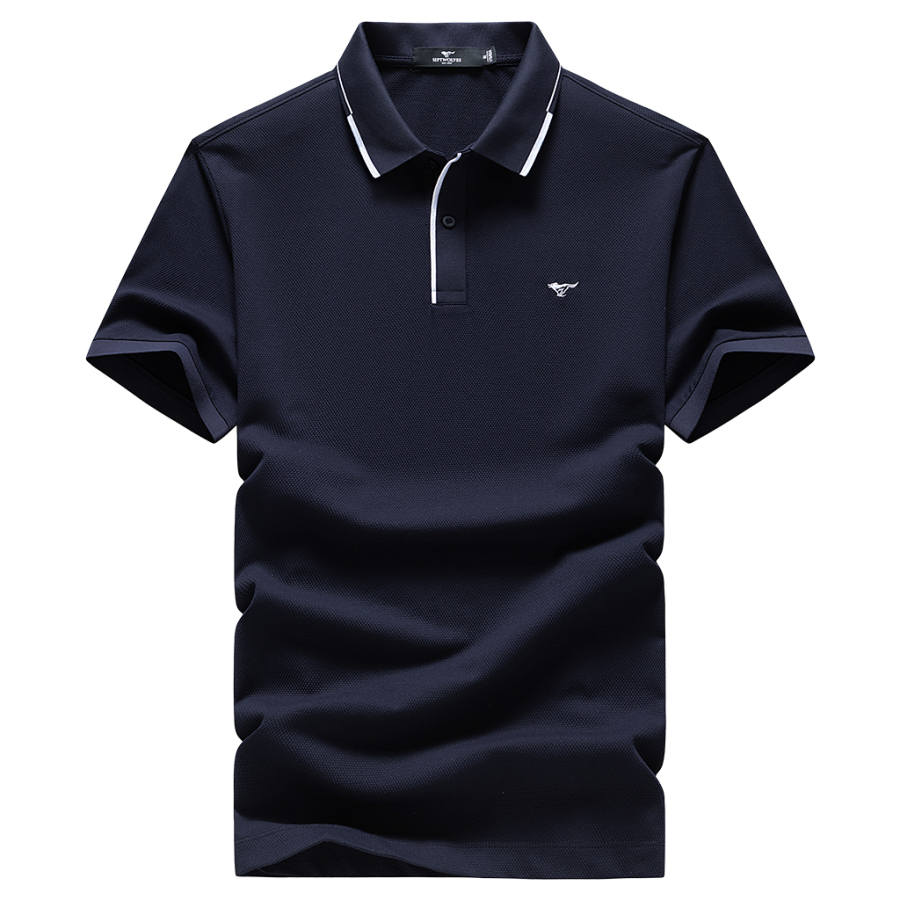 SEPTWOLVES Polo Shirts Unisex Polo Collar Moderate Straight Fit
