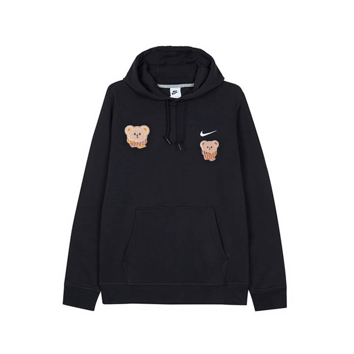 Nike Nike Sweatshirts Men's Black Hooded Moderate Other