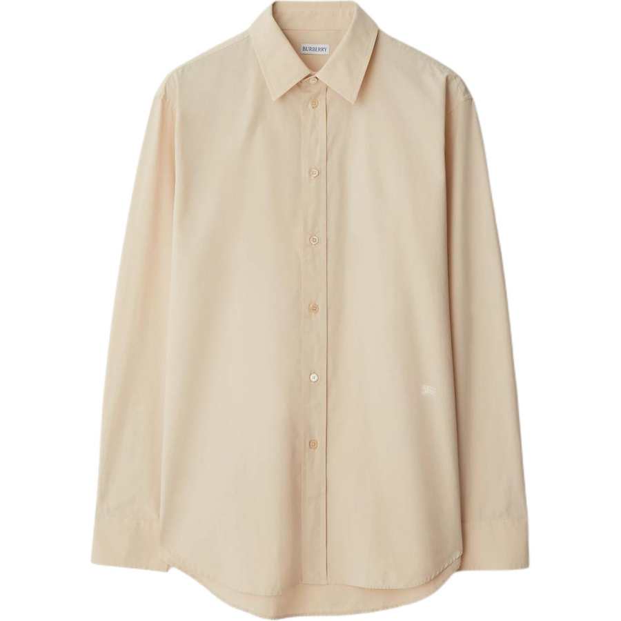 Burberry EDK-embroidered cotton shirt