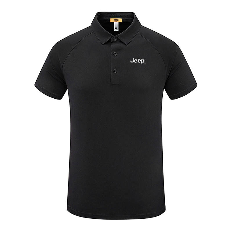 Jeep Polo Shirts Unisex Polo Collar Moderate Straight Fit