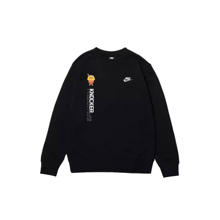 Nike Nike Sweatshirts Unisex Black Crew Neck Moderate Regular