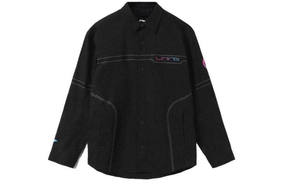 Li-Ning Li Ning Sports Basketball Collection Shirt Men's Black