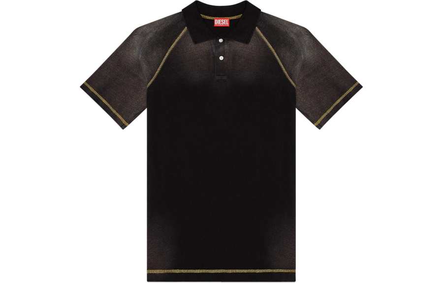 DIESEL T-Rasmith Sun-Faded Effect Polo Shirt