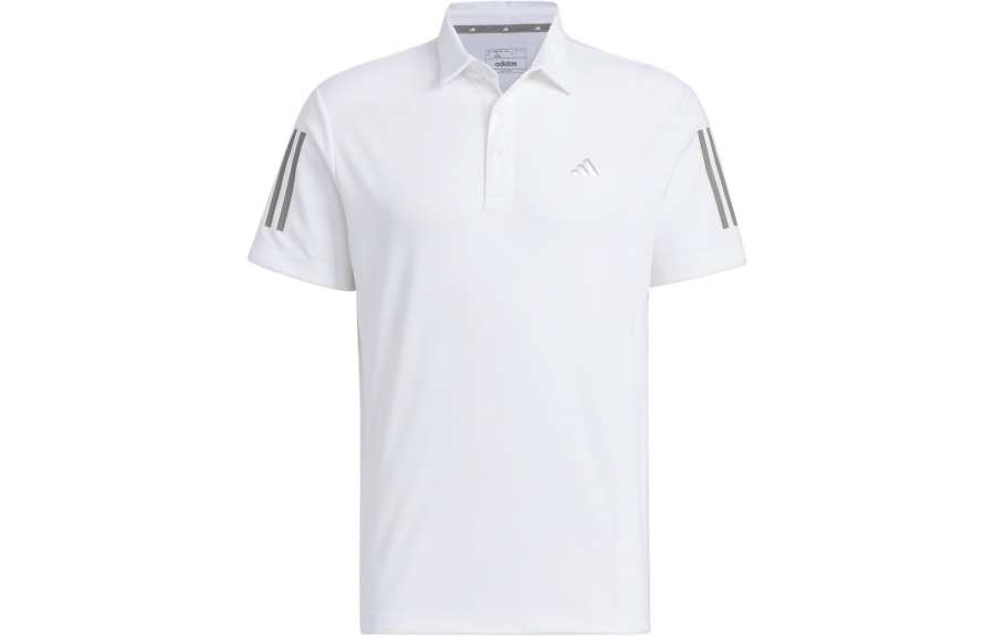 Adidas Adidas AEROREADY 3 Stripes Polo Shirt Polo Shirt Men's White