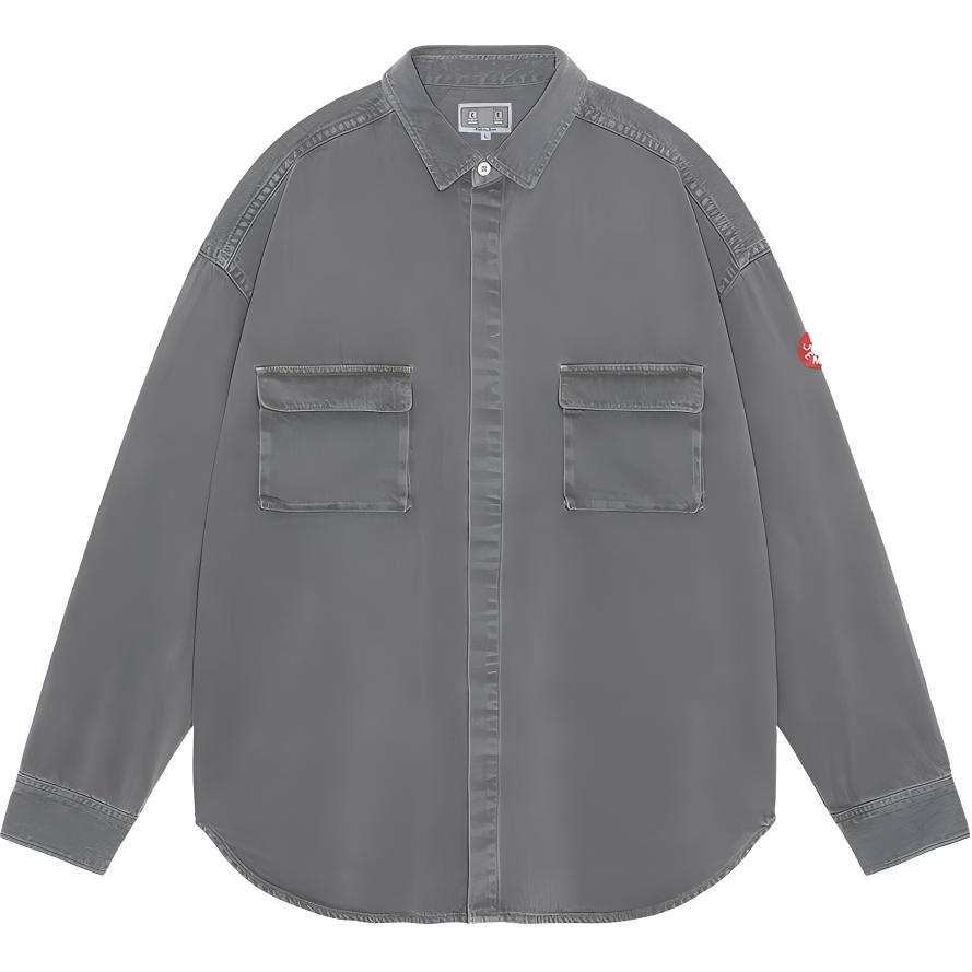 Cav Empt Cav Empt Shirts Unisex Square Collar Moderate Denim