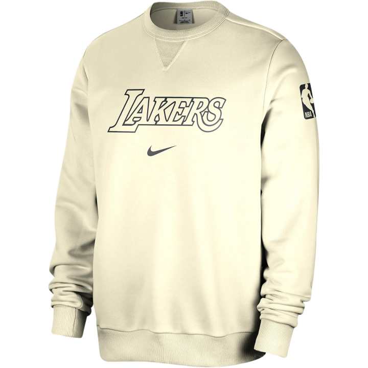 Nike Nike Los Angeles LakersDRI FIT NBA Sweatshirt Men's Light Yellow