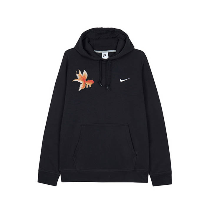 Nike Nike Sweatshirts Men's Black Hooded Moderate Other