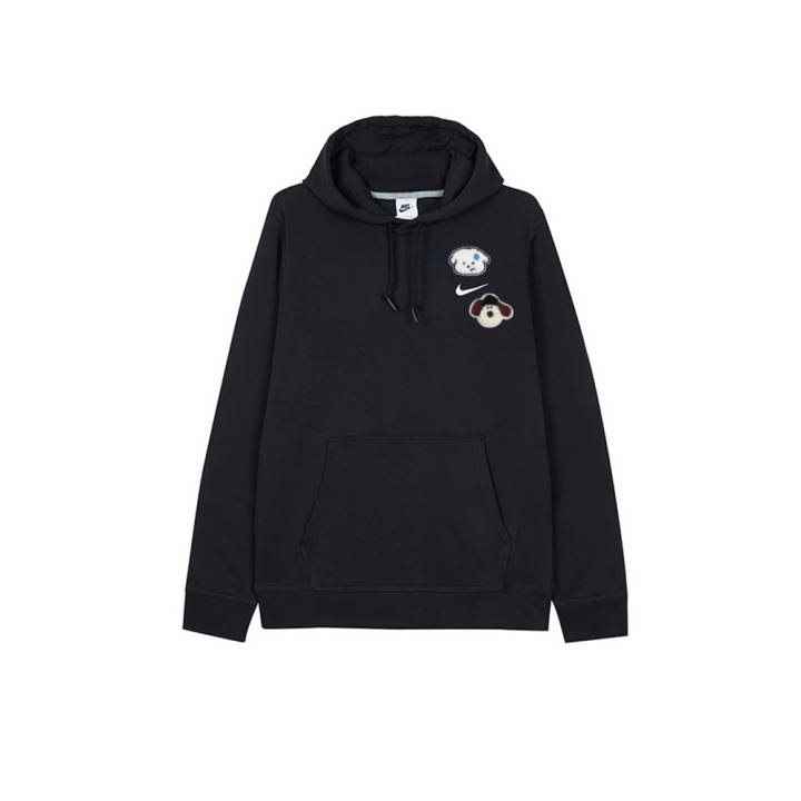 Nike Nike Sweatshirts Men's Black Hooded Moderate Regular