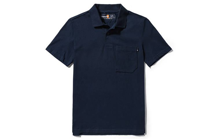 Timberland Polo Shirt Men's Dark Sapphire
