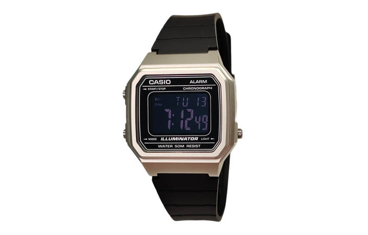 CASIO CASIO Custom Collection Quartz Movement Resin Strap Watch Men's Watches Black Dial