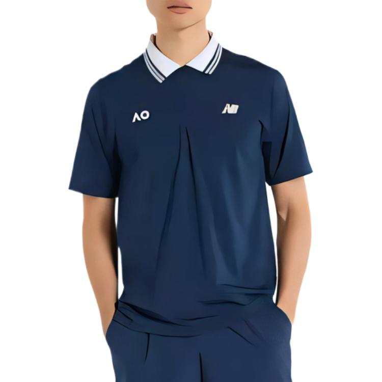 New Balance New Balance Tournament Polo Shirt Men's Blue