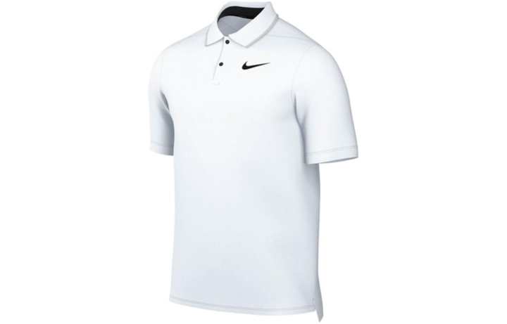 Nike Nike Polo Shirts Men's White Moderate Straight Fit