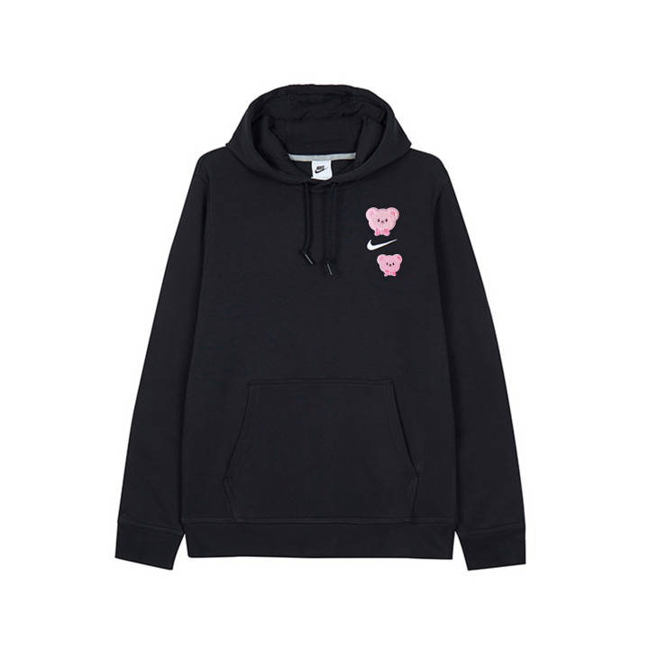 Nike Nike Sweatshirts Men's Black Hooded Moderate Regular