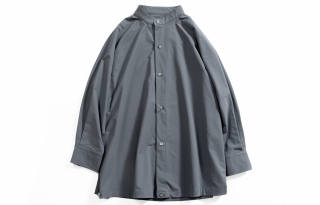 S-CREST S CREST Shirts Men's Stand Collar Thin Other
