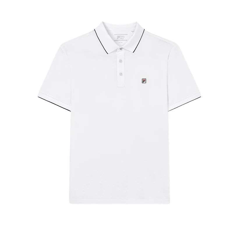 FILA Polo Shirt Men's Standard White WT
