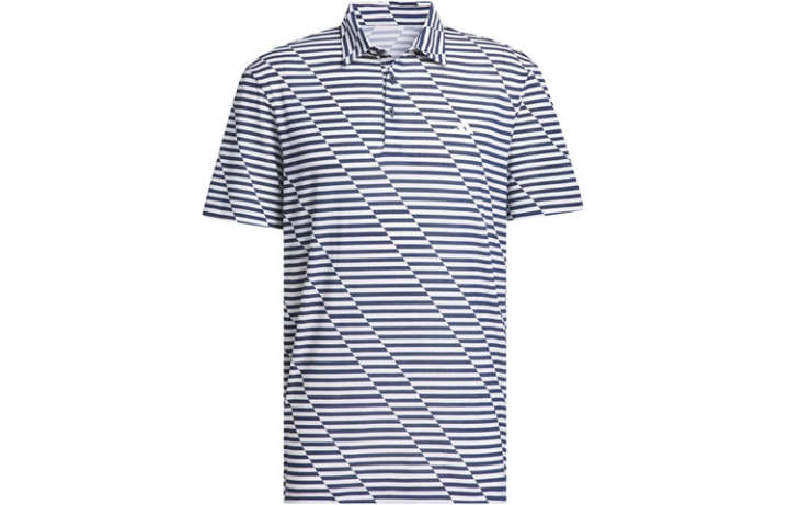 Adidas Adidas Ultimate365 Mesh Print Polo Shirt Polo Shirt Men's Blue